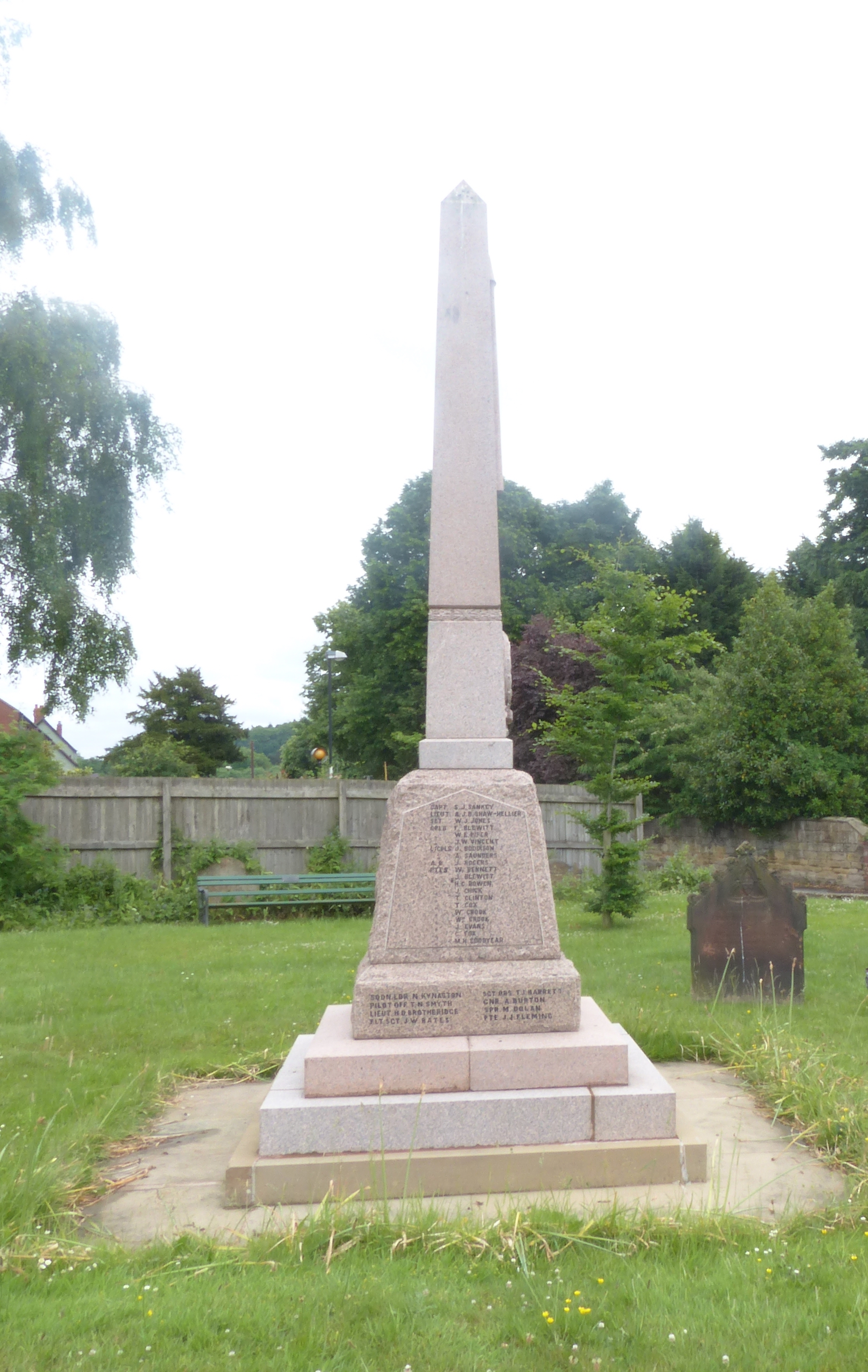 Wombourne War Memorial War Memorials Online
